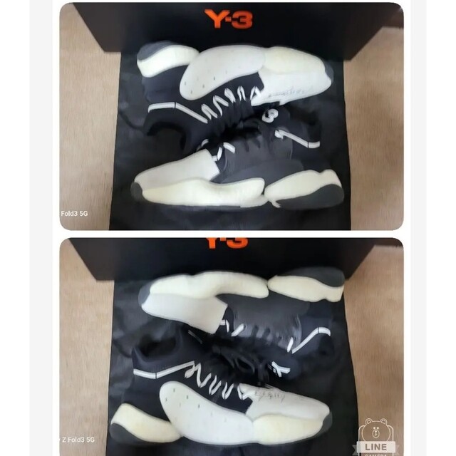 美品名作 YOHJI YAMAMOTO  Y-3 BYW BBALL スニーカー 6