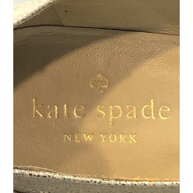 kate spade new york(ケイトスペードニューヨーク)のケイトスペード フラットシューズ バレエシューズ レディース 7 1/2W レディースの靴/シューズ(ハイヒール/パンプス)の商品写真