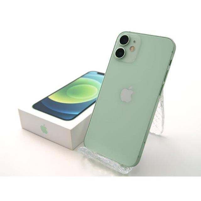 iPhone12 mini 256GB グリーン SIMフリー 中古 Bランク 本体【エコたん