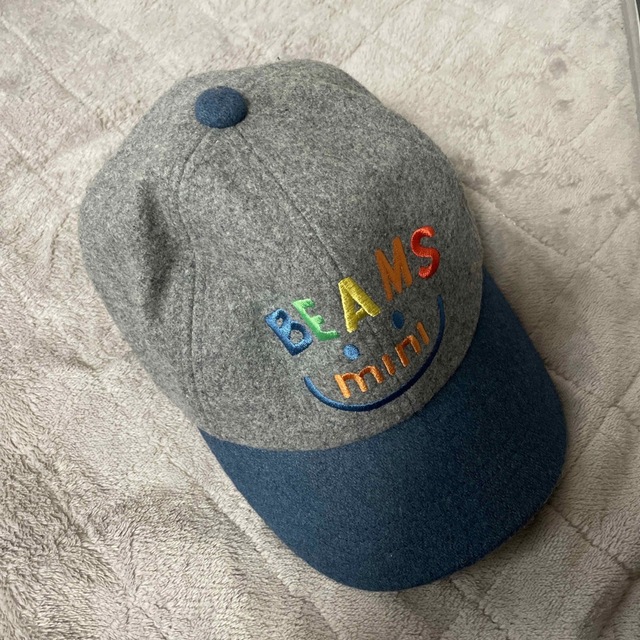 BEAMS(ビームス)の値下げ！ビームスミニ　帽子　53センチ キッズ/ベビー/マタニティのこども用ファッション小物(帽子)の商品写真