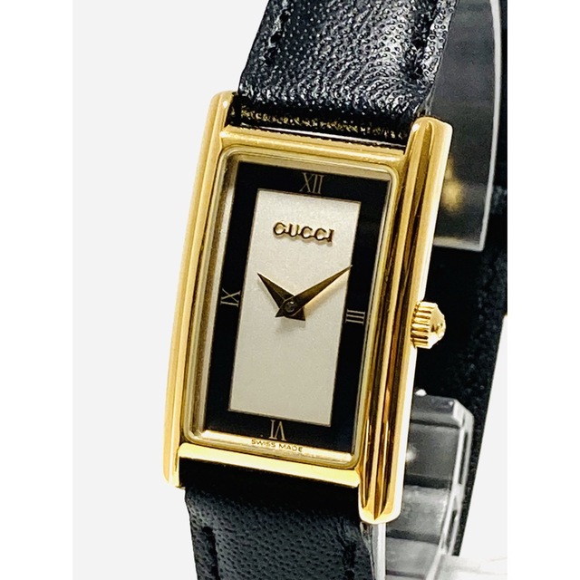 GUCCI - 美品! GUCCI グッチ 電池&ベルト新品 レディース腕時計 GUCCI - 美品! GUCCI グッチ 電池&ベルト新品 レディース腕時計