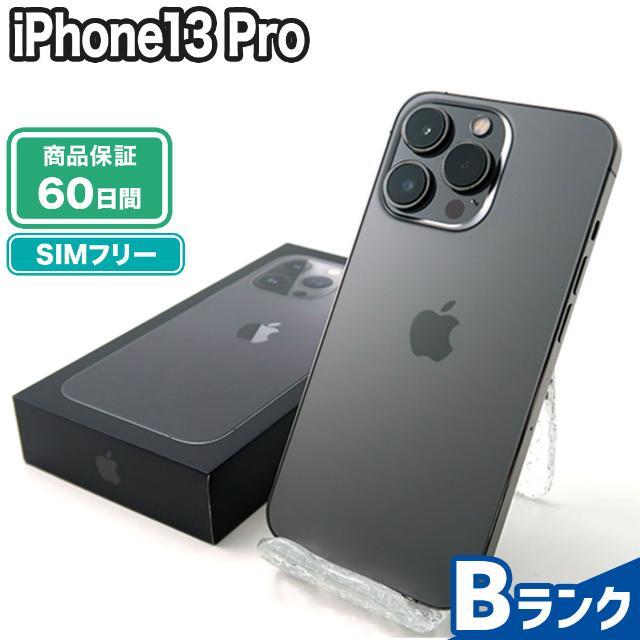 iPhone13 Pro 128GB グラファイト SIMフリー  Bランク 本体【ReYuuストア（リユーストア）】
