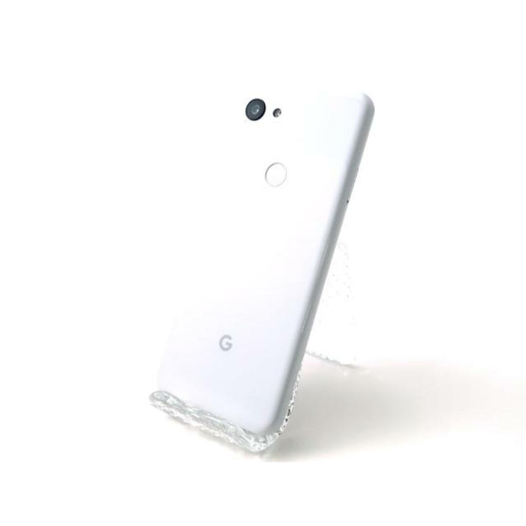 SIMロック未解除 Google Pixel 3a クリアリーホワイト SoftBank Bランク 本体【ReYuuストア】