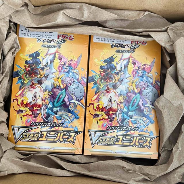 ポケモン(ポケモン)のvstarユニバース box シュリンク付き　ポケモンカード　2box  エンタメ/ホビーのアニメグッズ(カード)の商品写真