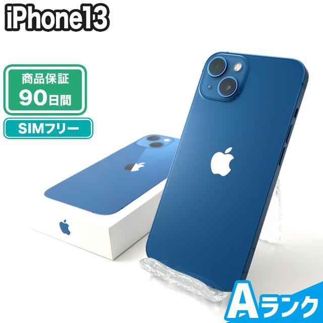 iPhone13 128GB ブルー SIMフリー 中古 Aランク 本体【エコたん】 iPhone 新製品情報も満載