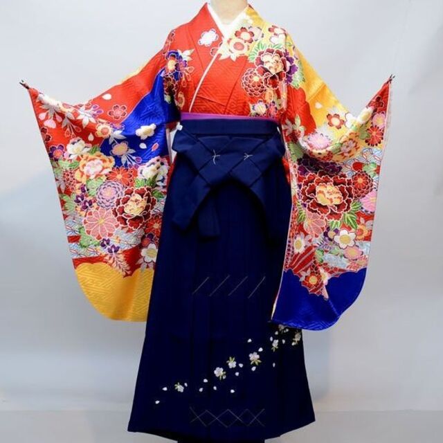 二尺袖 着物 袴フルセット From KYOTO 袴変更可能 NO29322 | フリマアプリ ラクマ