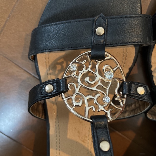 BONITA(ボニータ)のBonita サンダル　黒　L レディースの靴/シューズ(サンダル)の商品写真
