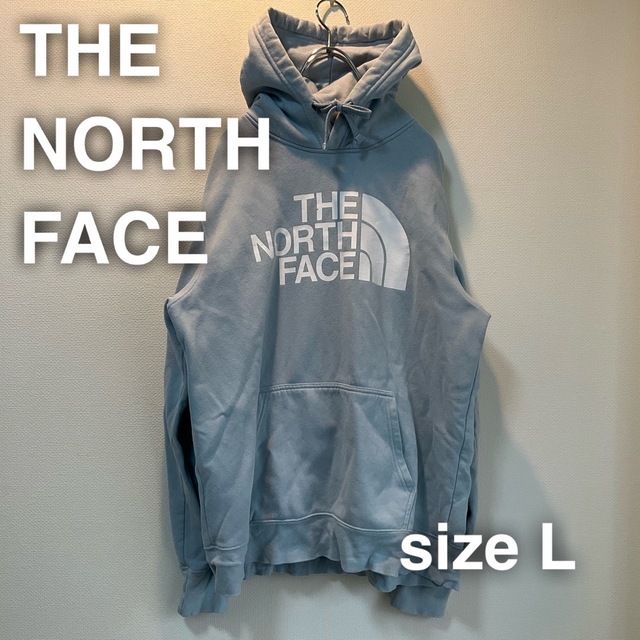 THE NORTH FACE ノースフェイス　フロントロゴ　パーカー　L