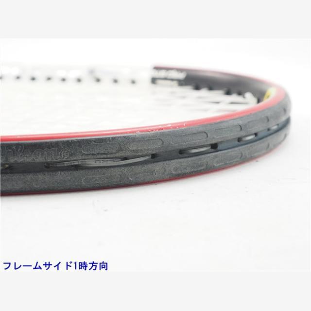 wilson(ウィルソン)の中古 テニスラケット ウィルソン エヌ シックスワン 95 16×18 2005年モデル (G3)WILSON n SIX-ONE 95 16×18 2005 スポーツ/アウトドアのテニス(ラケット)の商品写真