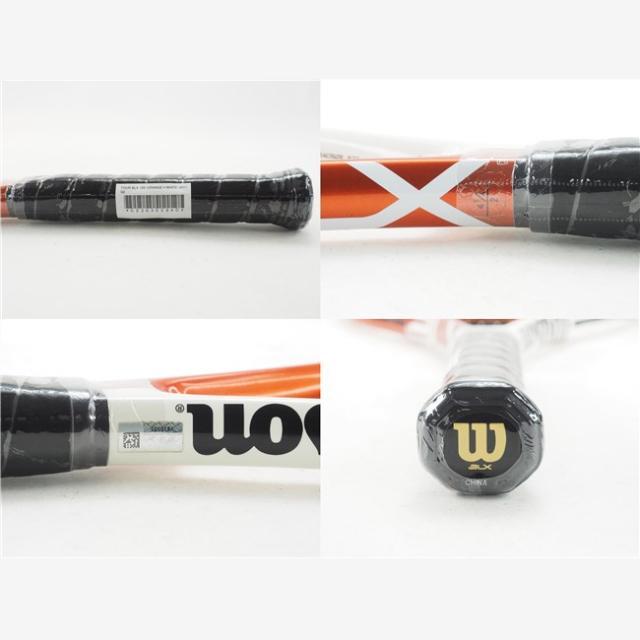 wilson(ウィルソン)の中古 テニスラケット ウィルソン ツアー BLX 105 オレンジ×ホワイト 2011年モデル (G2)WILSON TOUR BLX 105 (ORANGE×WHITE) 2011 スポーツ/アウトドアのテニス(ラケット)の商品写真