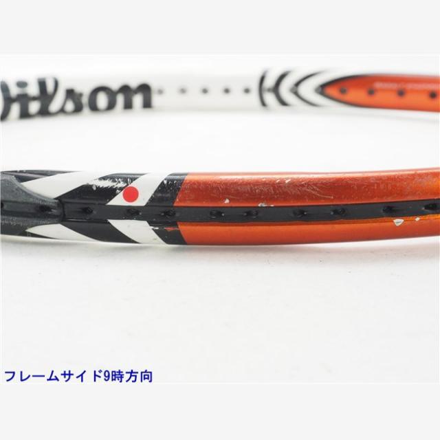 wilson(ウィルソン)の中古 テニスラケット ウィルソン ツアー BLX 105 オレンジ×ホワイト 2011年モデル (G2)WILSON TOUR BLX 105 (ORANGE×WHITE) 2011 スポーツ/アウトドアのテニス(ラケット)の商品写真