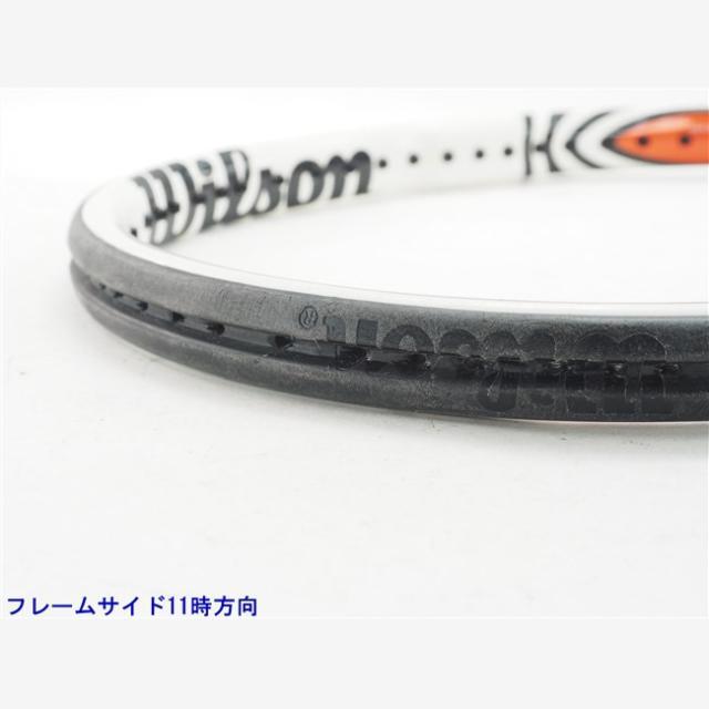 wilson(ウィルソン)の中古 テニスラケット ウィルソン ツアー BLX 105 オレンジ×ホワイト 2011年モデル (G2)WILSON TOUR BLX 105 (ORANGE×WHITE) 2011 スポーツ/アウトドアのテニス(ラケット)の商品写真