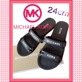 マイケルコース(Michael Kors)のMICHEAL KORS  マイケルコース  サンダル ビーチサンダル 24cm(サンダル)