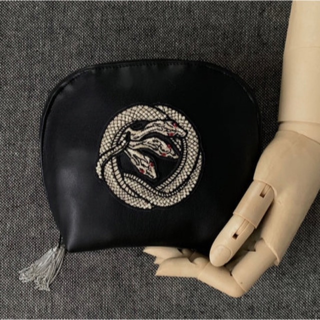 mame(マメ)の【最終】Tanaka Daisuke / snake Pouch bag レディースのファッション小物(ポーチ)の商品写真