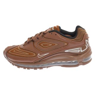 シュプリーム(Supreme)のSUPREME シュプリーム ×NIKE ナイキ Air Max 98 TL Brown DR1033-200 エアマックス ブラウン ローカットスニーカー US9/27cm(スニーカー)