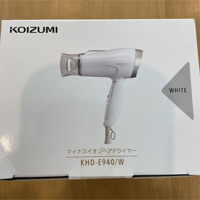 【新品】コイズミ マイナスイオン ヘアドライヤー
