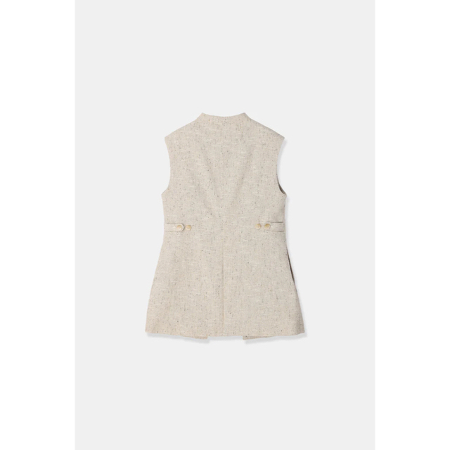新品・ノベルティ付】louren slub tweed shape vest | nipo-tec.com.br