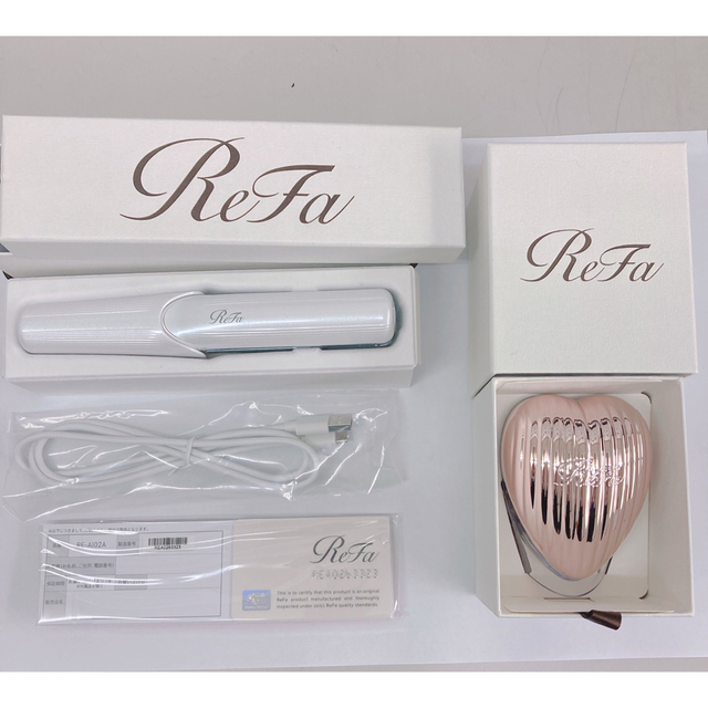 ReFa リファ ビューテックフィンガーアイロン & リファ ハートブラシ