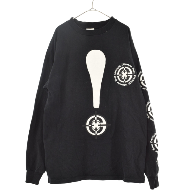 READY MADE レディメイド 22SS TARGET LS TEE / BLK ターゲット L/S