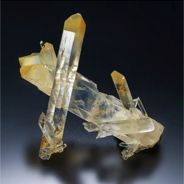 コロンビア マンゴークォーツ Z-814 天然石 原石 鉱物標本 鉱石 水晶