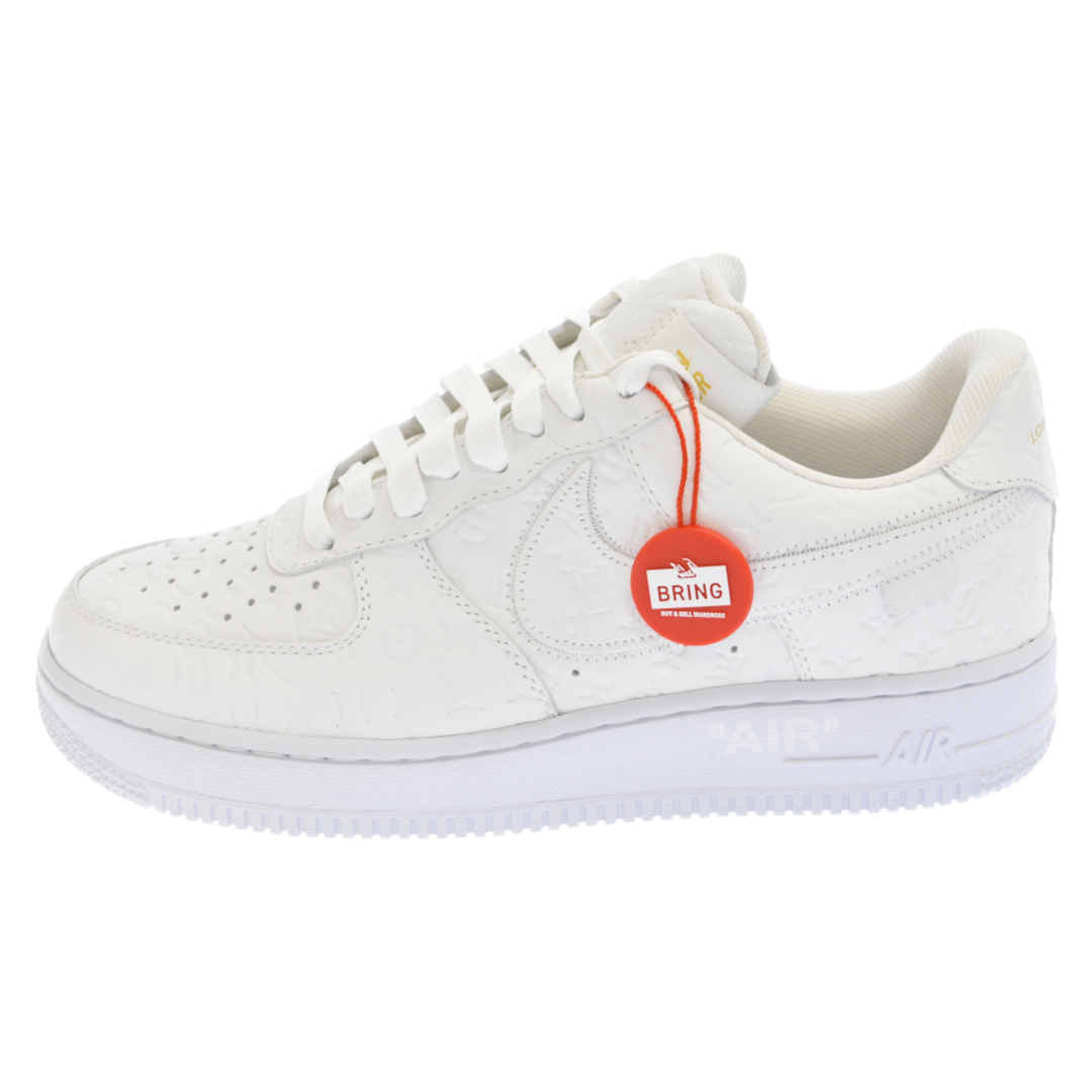 LOUIS VUITTON ルイヴィトン ×NIKE Air Force Low by Virgil Abloh White LD0212 ルイヴィトン×ナイキ エアーフォース1ロー ローカットスニーカー ホワイト