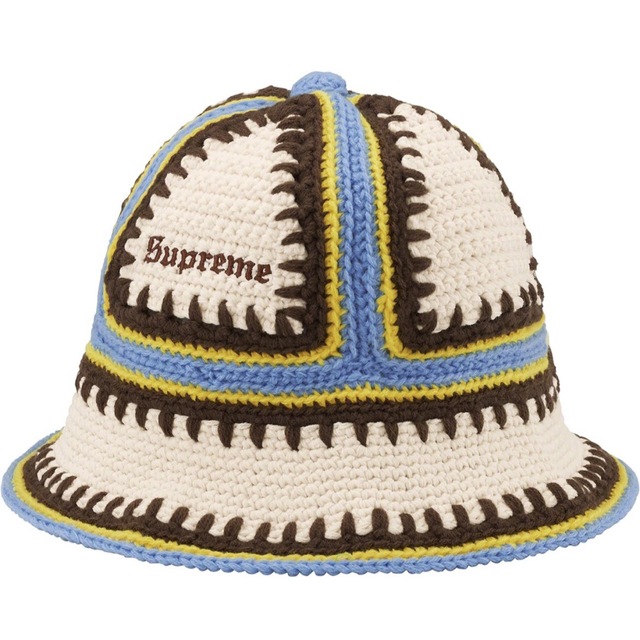 ナチュラルサイズsupreme Crochet Edge Bell Hat