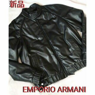 アルマーニ(Emporio Armani) レザージャケット/革ジャン(メンズ)の通販