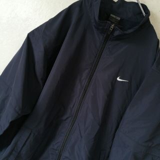 NIKE ナイキ ナイロンジャケット パーカー  2way ビッグロゴ Lサイズ