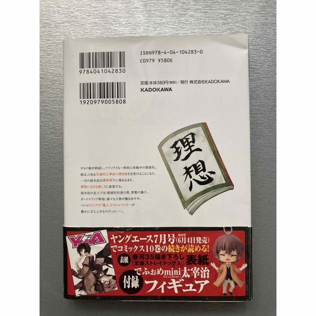 角川書店(カドカワショテン)の文豪ストレイドッグス １０巻 エンタメ/ホビーの漫画(その他)の商品写真