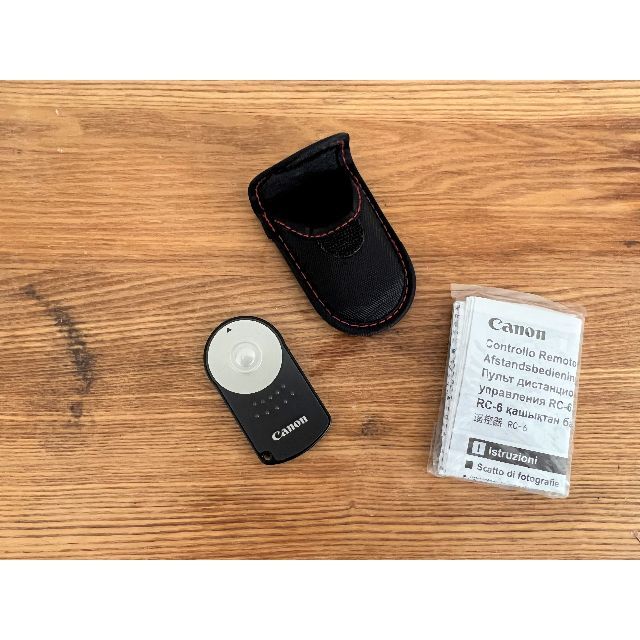 Canon(キヤノン)の【新品】キャノン（Canon）リモートコントローラー RC-6 スマホ/家電/カメラのカメラ(その他)の商品写真