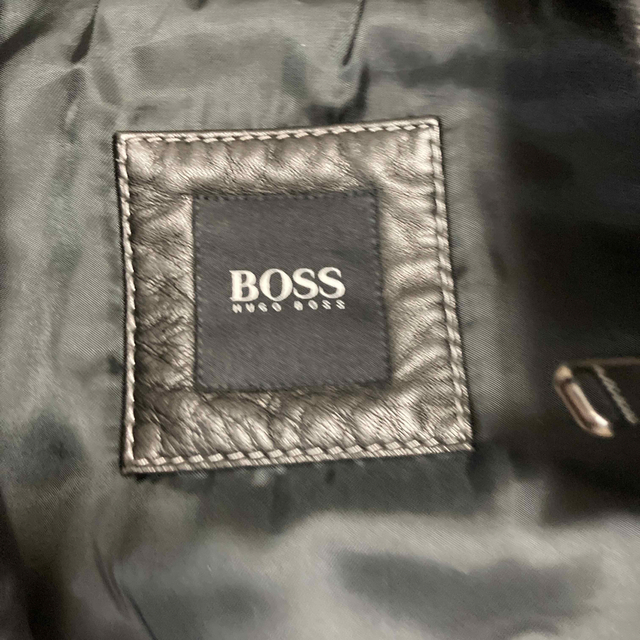 HUGO BOSS(ヒューゴボス)のHUGO BOSS  革ジャン メンズのジャケット/アウター(レザージャケット)の商品写真