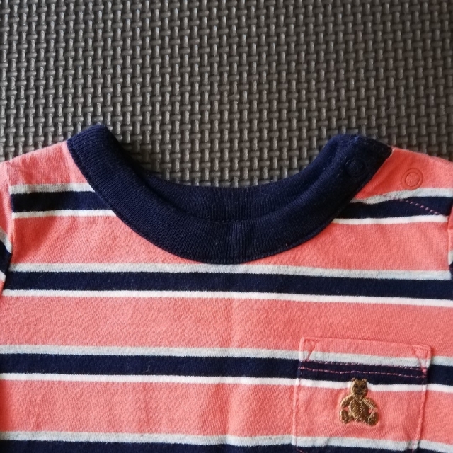 babyGAP(ベビーギャップ)のベビーギャップ  ロンパース ボディスーツ くま 2枚セット 50サイズ キッズ/ベビー/マタニティのベビー服(~85cm)(ロンパース)の商品写真