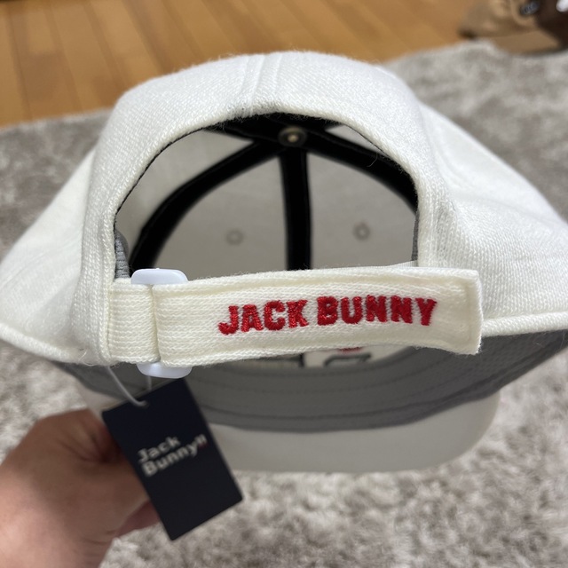 JACK BUNNY!!(ジャックバニー)のJackbunny ジャックバニー　キャップ新品未使用タグ付き スポーツ/アウトドアのゴルフ(その他)の商品写真