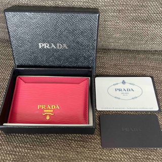 プラダ(PRADA)のプラダ カードケース PRADA 1MC208 VITELLO MOVE(名刺入れ/定期入れ)