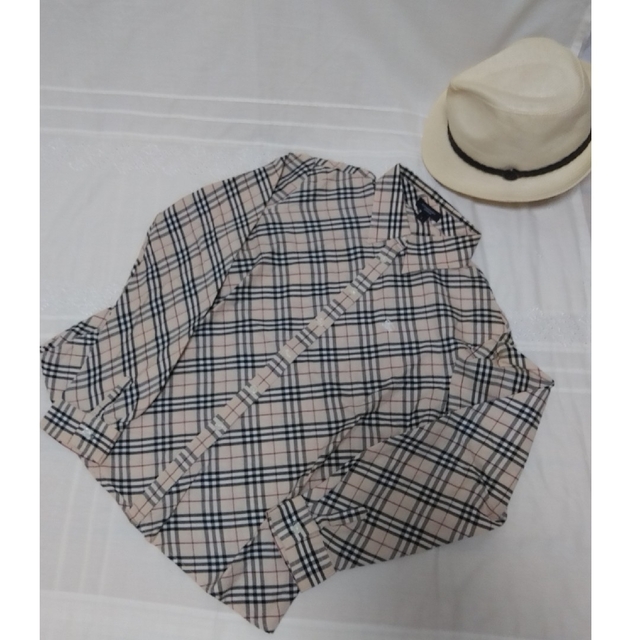 BURBERRY ノバチェックシャツ(L) バーバリーロンドン ヴィンテージ