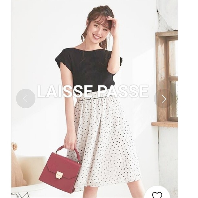 LAISSE PASSE - LAISSE PASSE✳ドッキングワンピース 新品の通販 by