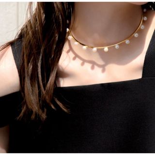 タサキ(TASAKI)のBijou de M ビジュードエム　Pearl Choker ミオハルタカ(ネックレス)