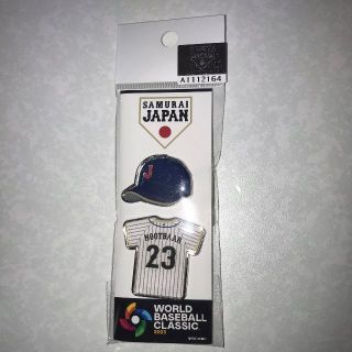 ミズノ(MIZUNO)のWBC 2023 ラーズ ヌートバー NOOTBAAR 23 ピンバッジ(応援グッズ)