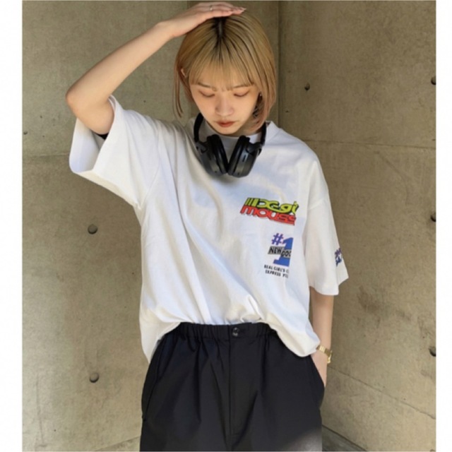 moussy(マウジー)の土曜まで値引★MOUSSY×X-girl★XG XGMSSY TEAM Tシャツ レディースのトップス(Tシャツ(半袖/袖なし))の商品写真