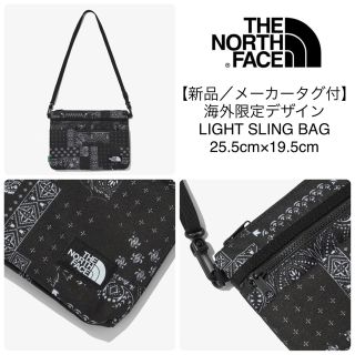 ザノースフェイス(THE NORTH FACE)の【新品】ノースフェイス  ショルダーバッグ／サコッシュ◆ペイズリー柄 バンダナ(ショルダーバッグ)