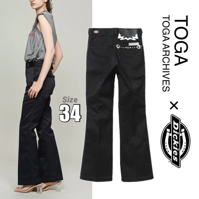 新品 定価2.6万円 TOGA × Dickies Flare pants 34 | フリマアプリ ラクマ