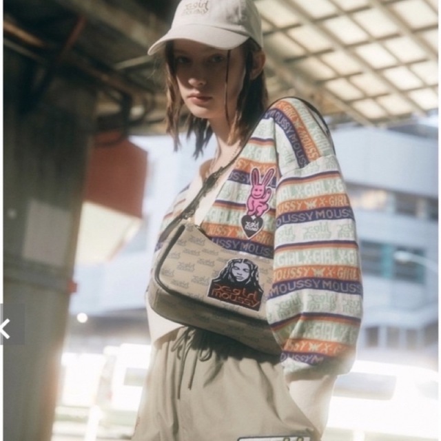 moussy(マウジー)のMOUSSY×X-girl☆XG ONE WASH キャップ レディースの帽子(キャップ)の商品写真