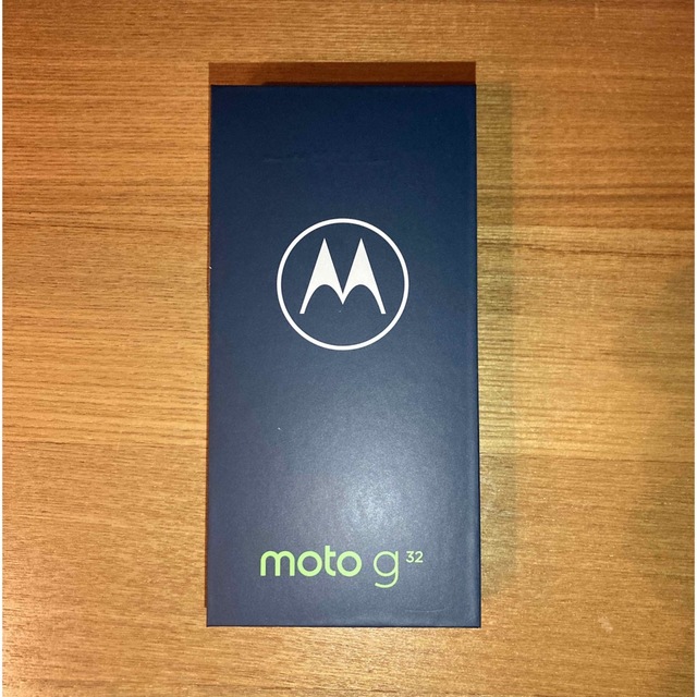 新品未開封品　モトローラ　moto g32 ミネラルグレイ