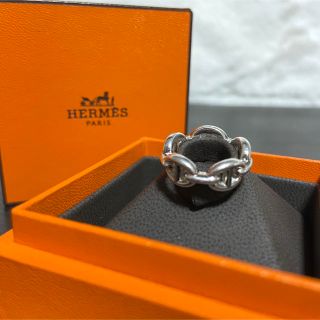 エルメス(Hermes)の【美品】エルメス/シェーヌダンクル/アンシェネ/PM/サイズ48(約8号)(リング(指輪))