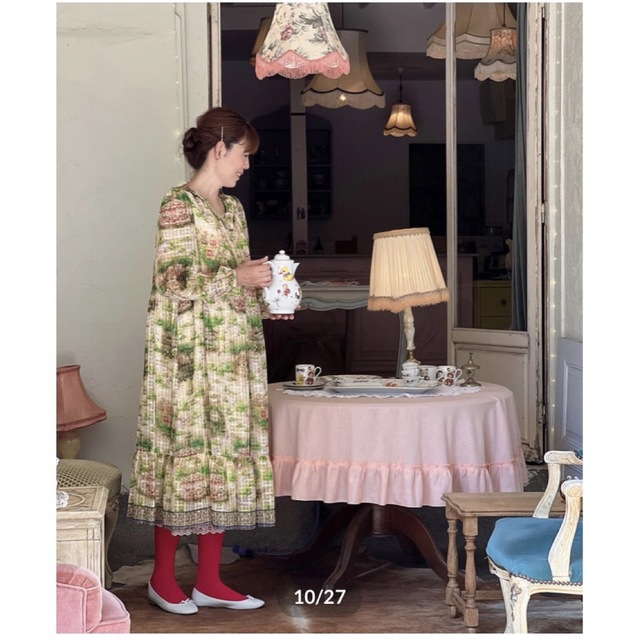 franche lippee - yukiemon ユキエモン カルーセルワンピース franche lippee - yukiemon ユキエモン カルーセルワンピース