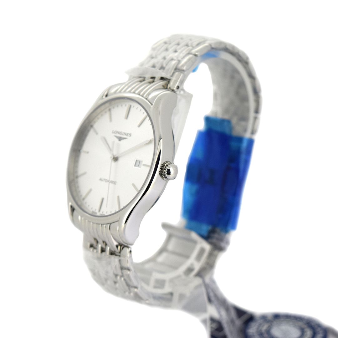 新品 保管品 LONGINES ロンジン  リール  L4.961.4  シルバー  メンズ 腕時計