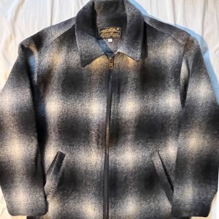 エディーバウアー(Eddie Bauer)のエディーバウアー　レア物　オンブレチェック　ウールジャケット　vintage(ブルゾン)