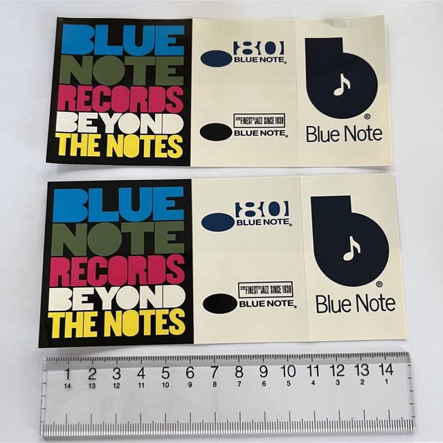 最終【今週まで出品】ブルーノートレコーズ80ステッカー 2枚 エンタメ/ホビーのCD(ジャズ)の商品写真