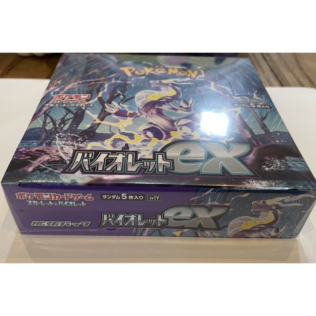 シュリンク付き】ポケモンカードゲーム バイオレットex 1box ポケカ②