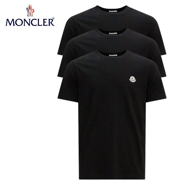 約750センチ袖丈162 MONCLER ラック 半袖 カットソー 3枚セット size XL